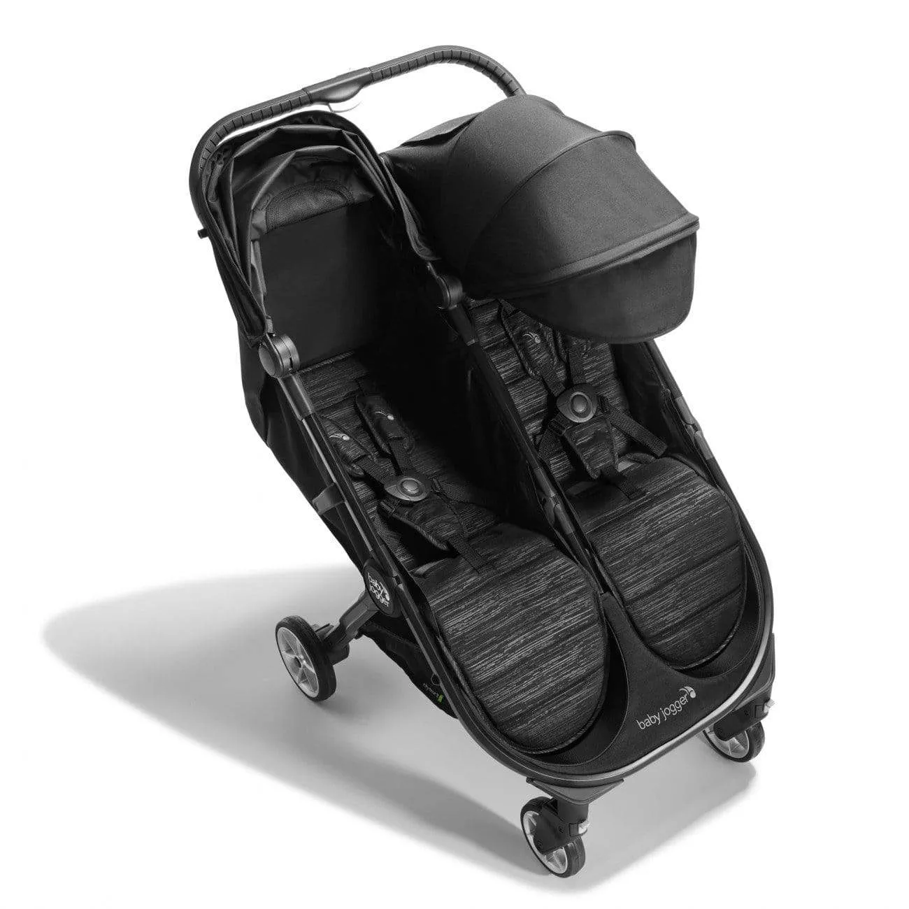 Baby Jogger City Tour 2 Double Bundle - Pitch Black