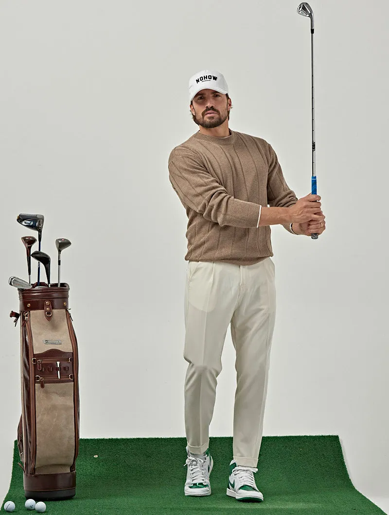 BEN CASUAL PANTS IN CREAM