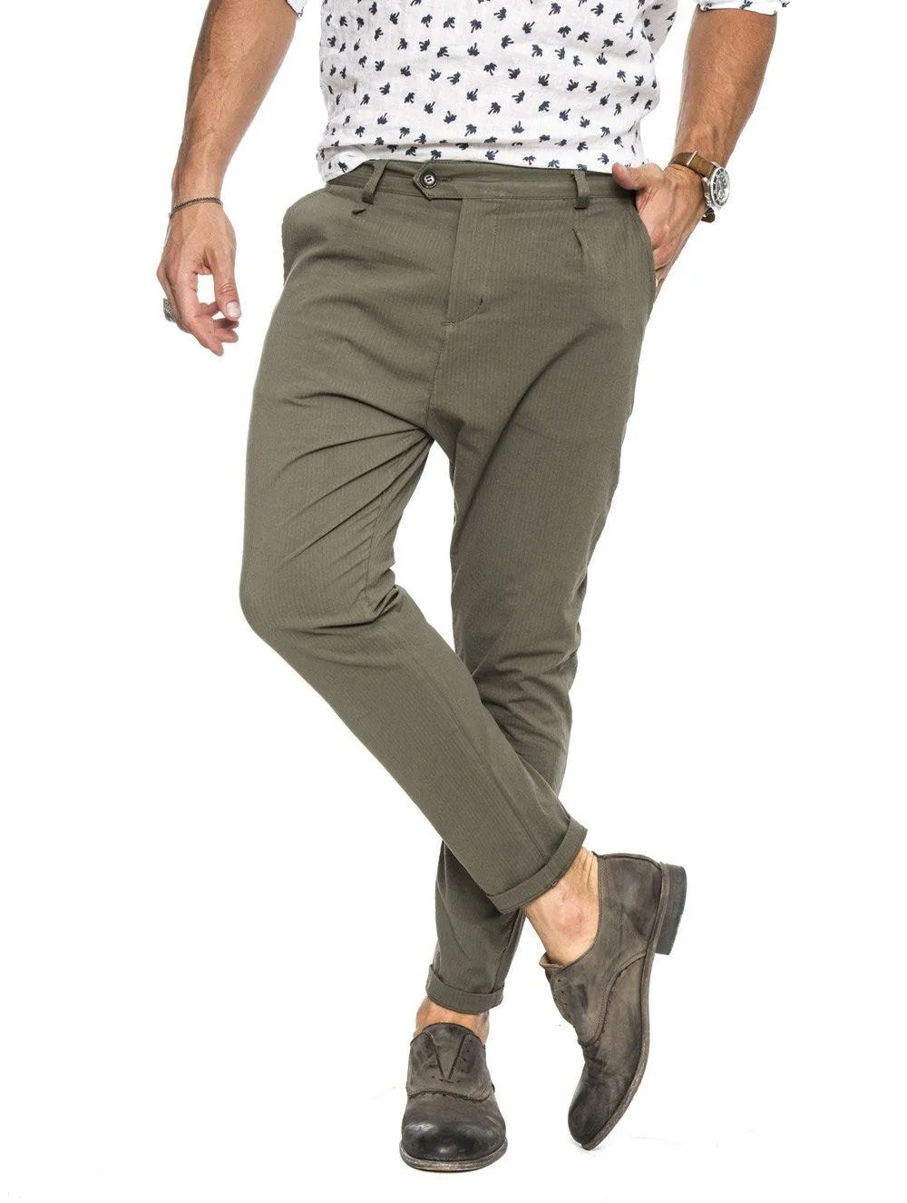 DUBAI CASUAL PANTS IN GREEN