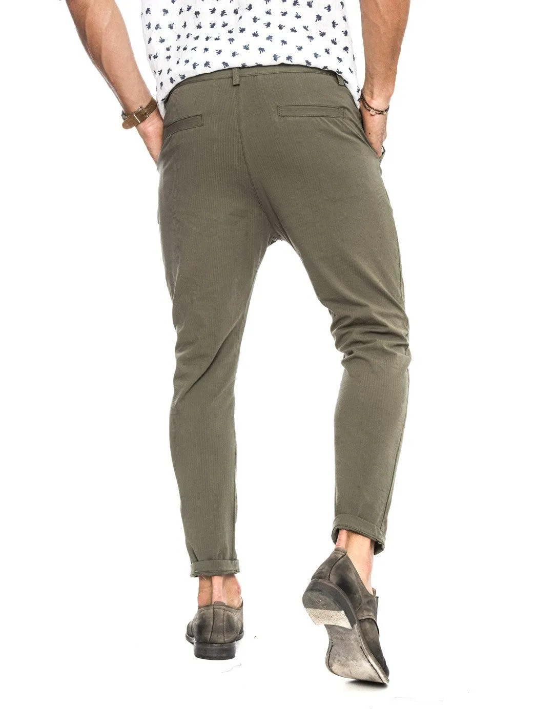 DUBAI CASUAL PANTS IN GREEN