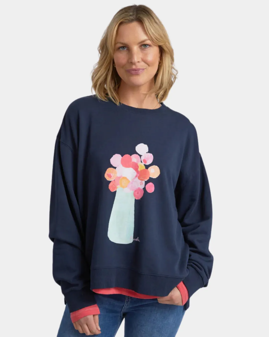 Elm Janey Floral Crew
