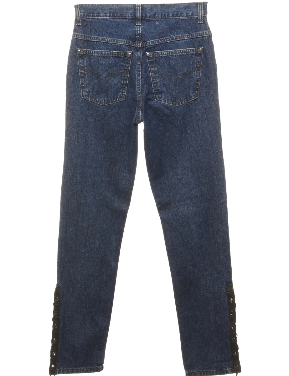 Harley Davidson Medium Wash Tapered Jeans - W29 L33