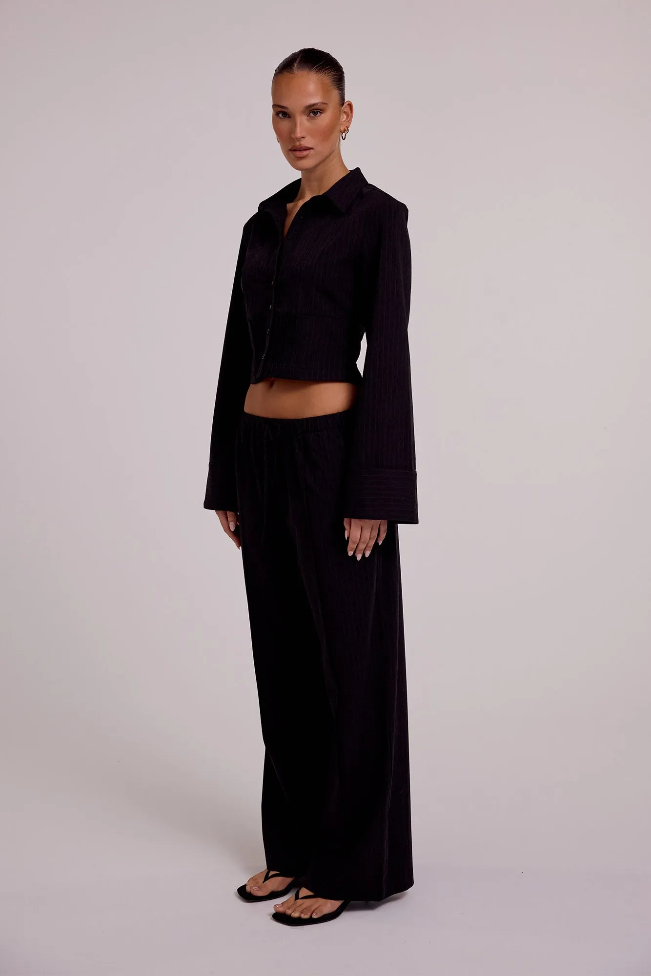 Isabelle Quinn - Cecily Pant - Nior Pinstripe
