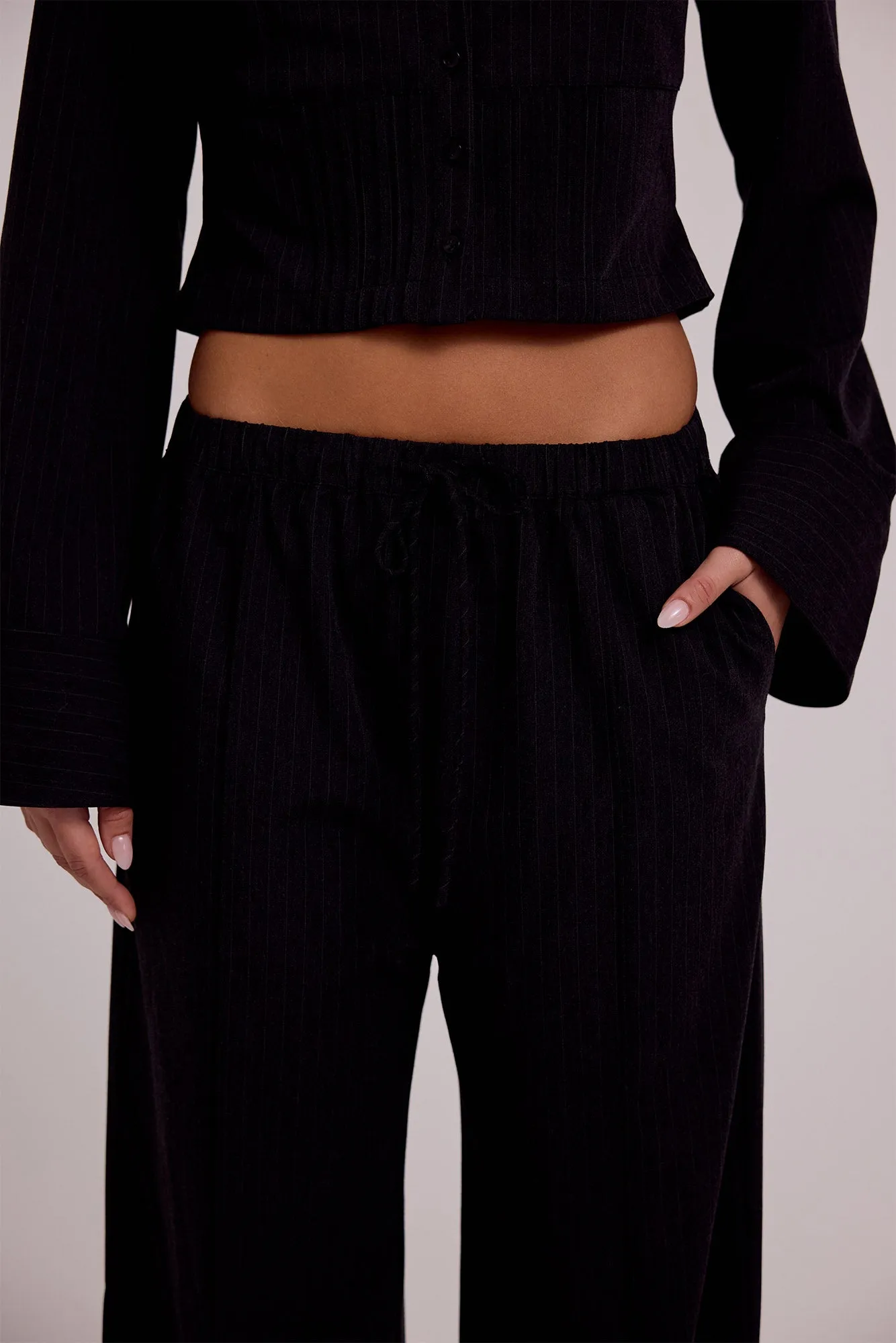 Isabelle Quinn - Cecily Pant - Nior Pinstripe