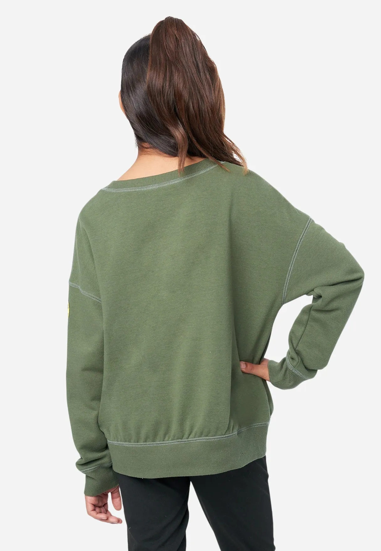 J Sport Oversized Crew Sweatshirt