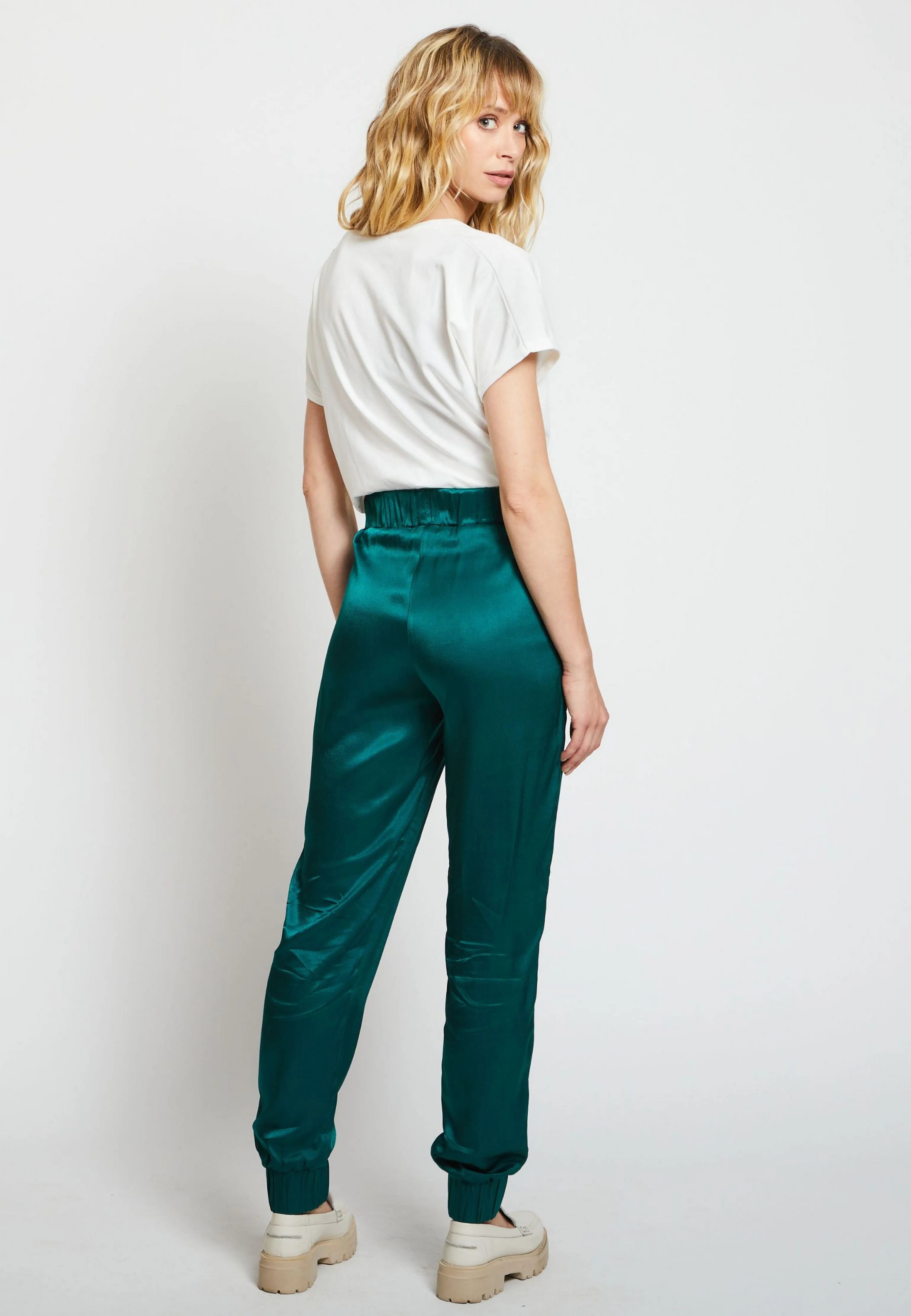 JOGGING GAIA VISCOSE EMERAUDE