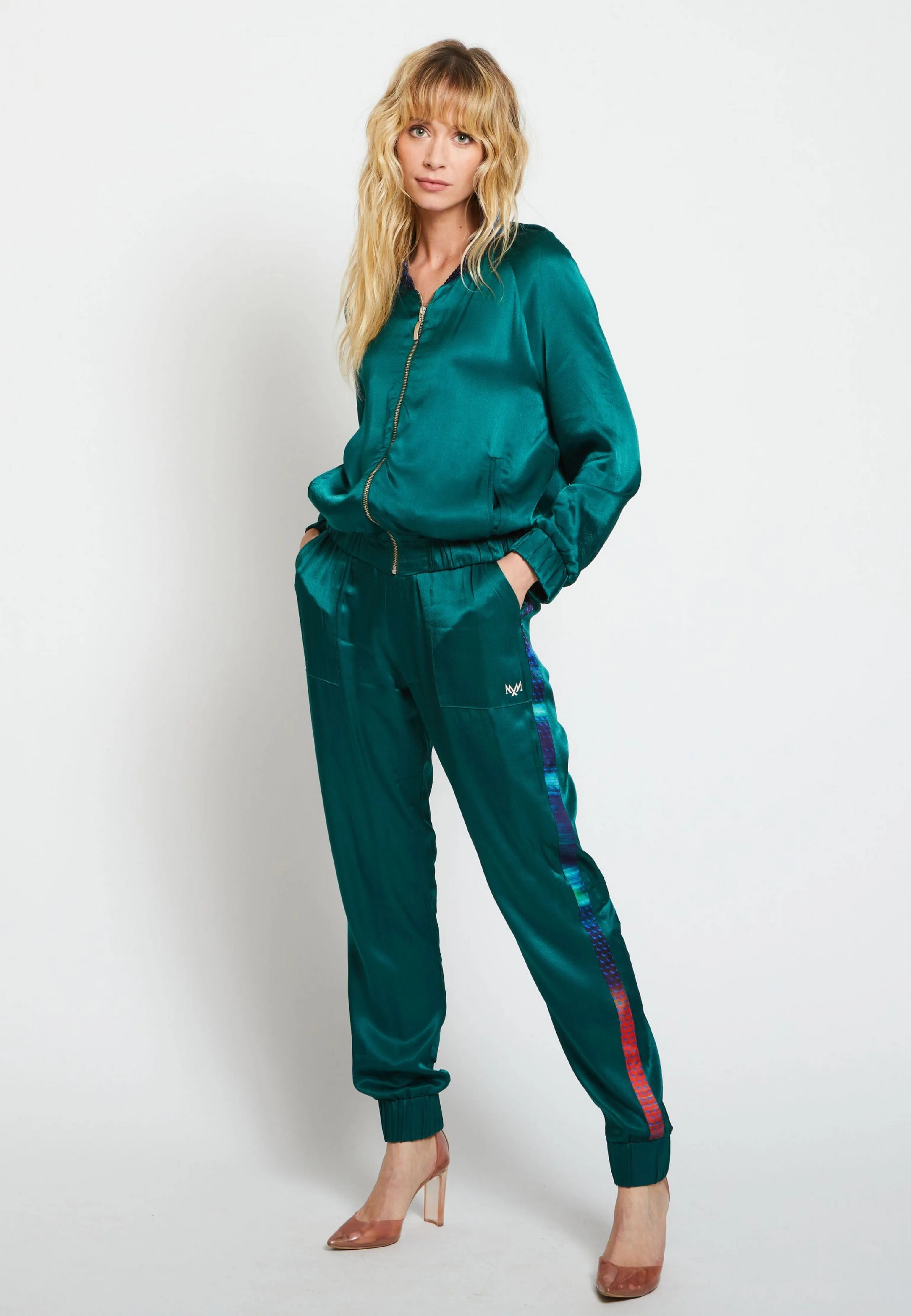 JOGGING GAIA VISCOSE EMERAUDE