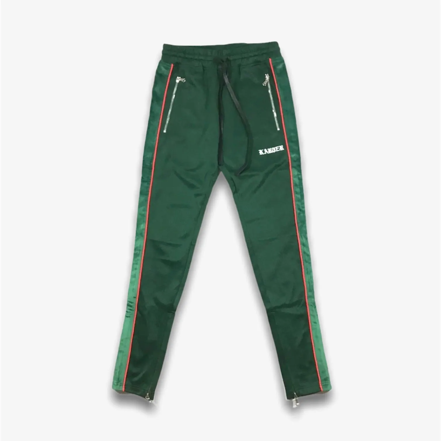 Karter Collection Galliano Track Pants Green