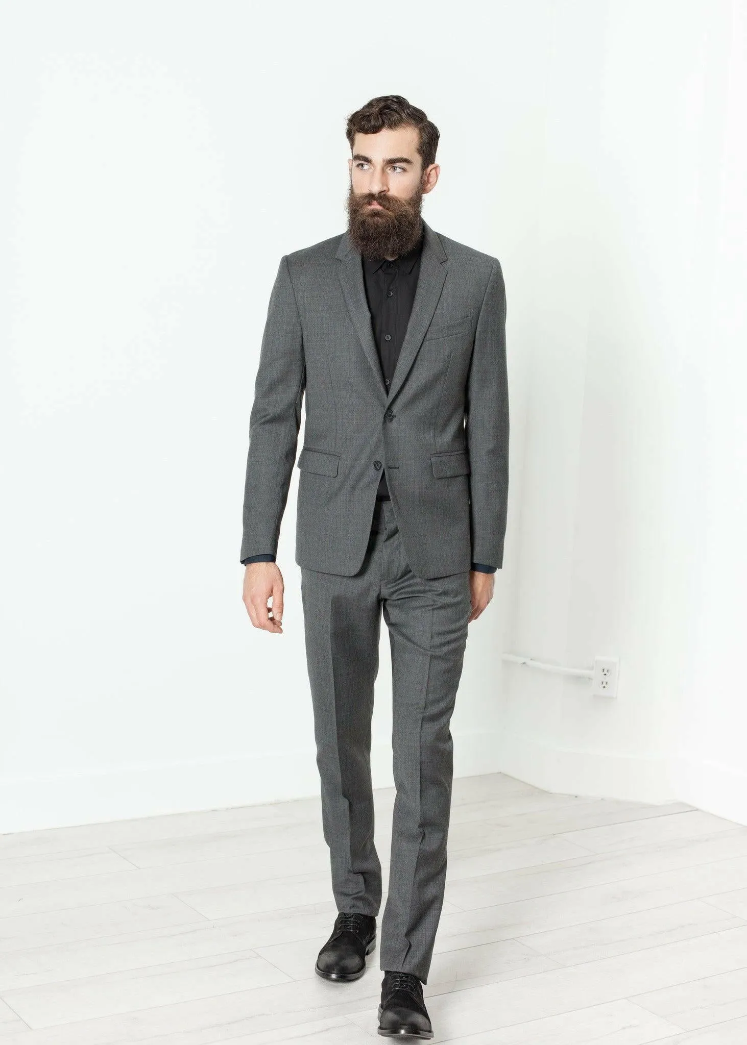 Men's Completo Suit in Grey