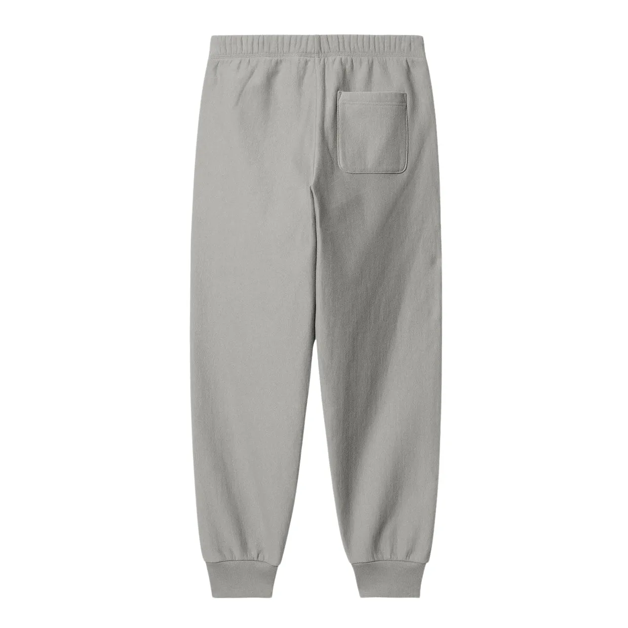 Pantaloni Uomo Carhartt WIP American Script Jogging Grigio Chiaro