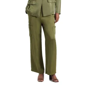 Please Pantaloni Cargo Palazzo Donna