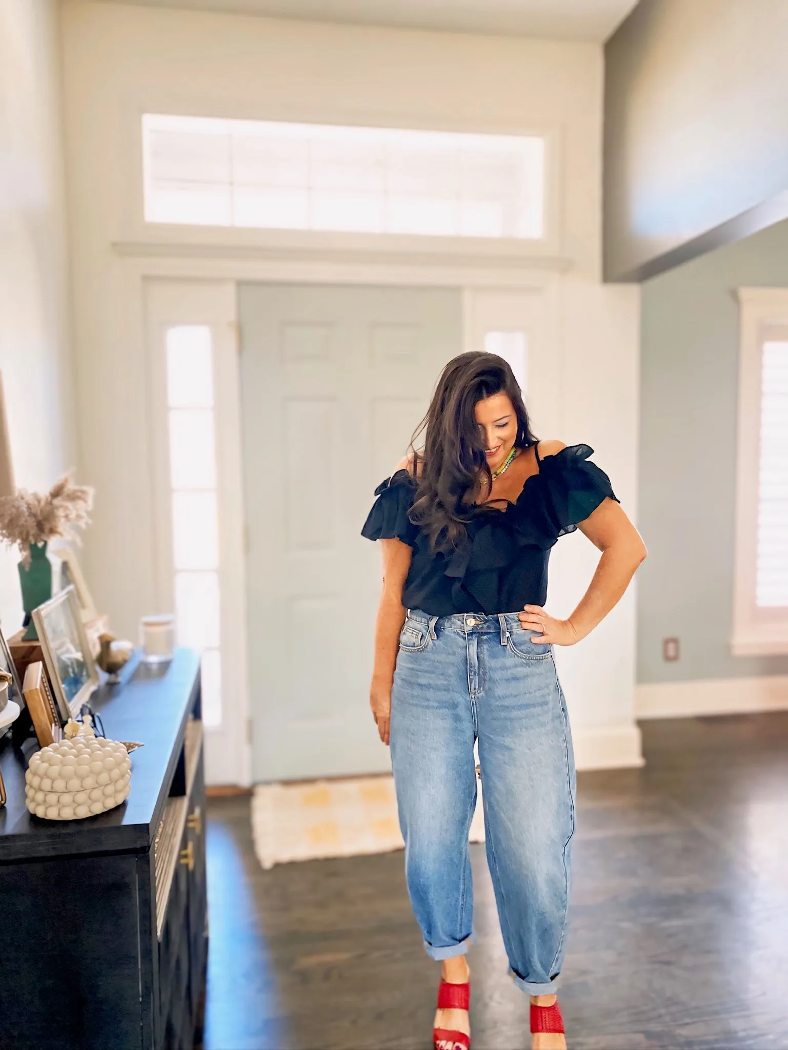 Sneak Peek Balloon Jeans