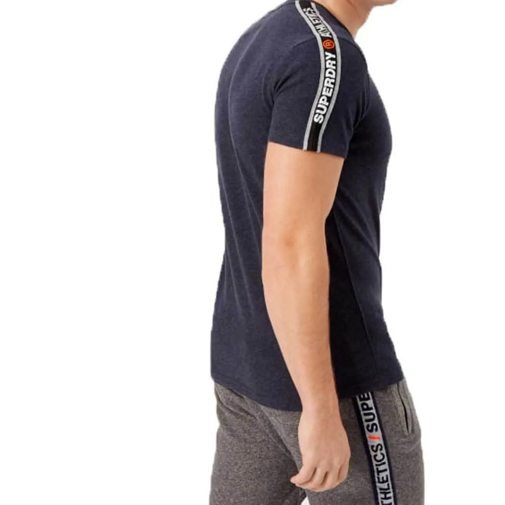 Superdry Mens Superdry Stadium T-Shirt - Superdry Stadium Aurora Navy