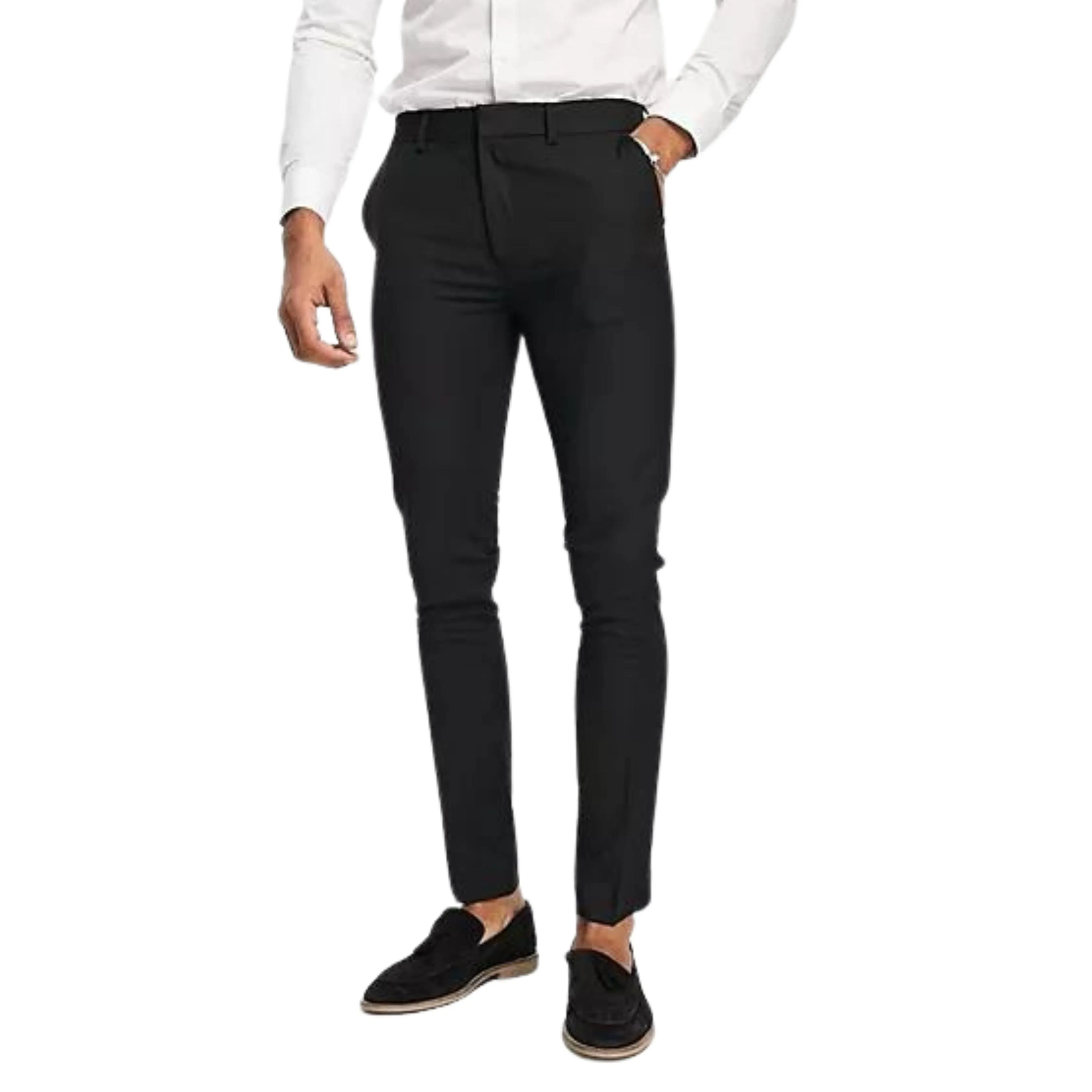 TOPMAN -Smart Super Skinny Trousers